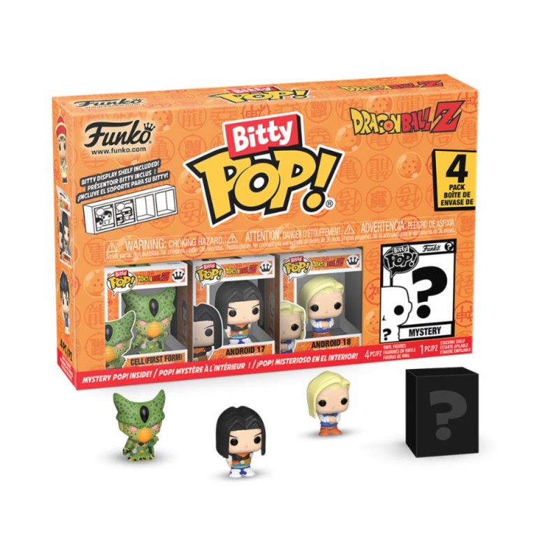 Pack de 4 - Cell - Dragon Ball Z - Bitty POP Animation