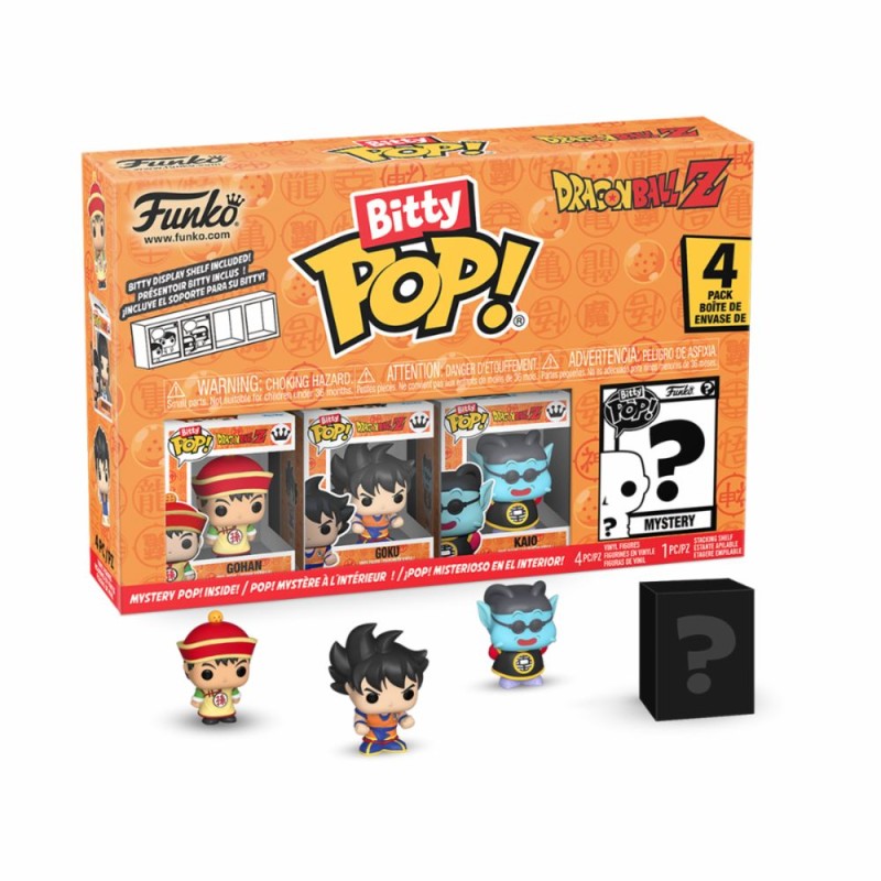 Pack de 4 - Gohan - Dragon Ball Z - Bitty POP Animation
