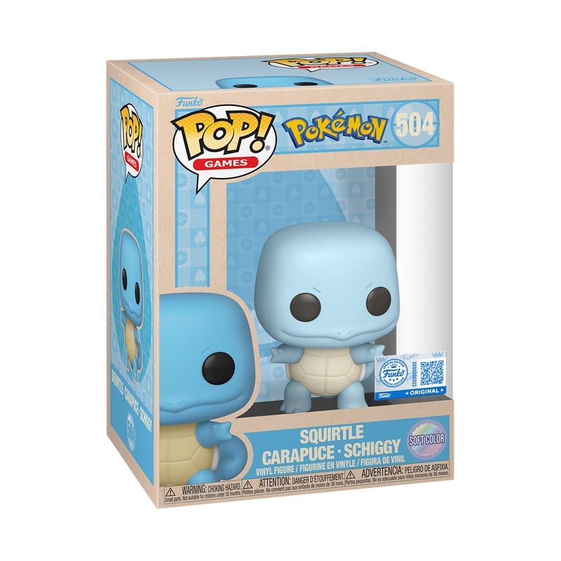 Carapuce - Pokemon (504) - POP Games - Soft Color