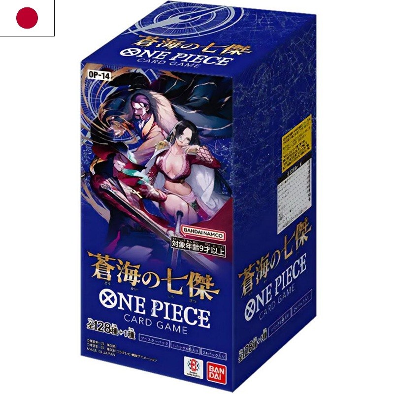 JCC - Booster - OP-14 - "The Seven Warlords of the Sea" - One Piece (JP) - (24 boosters)