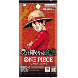 JCC - Booster - OP-13 - "Carrying on his Will" - One Piece (JP) - (24 boosters)