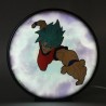 Lampe Murale - Son Goku SSJ God SSJ - Dragon Ball Super