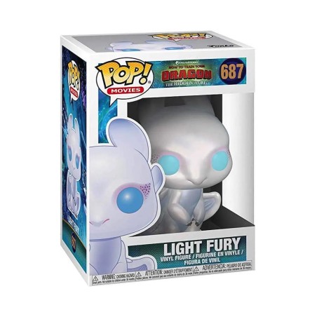 Light Fury - Dragon 3 (687) - POP Movies 
