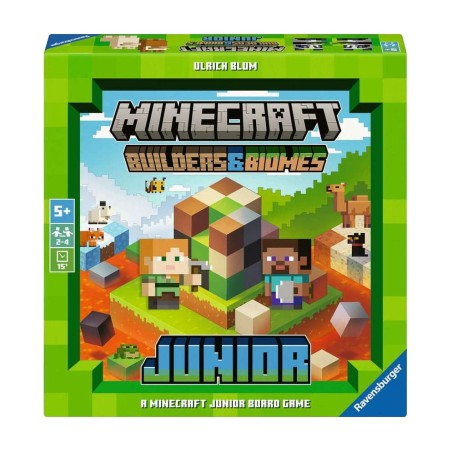 Jeu de Plateau - Builders & Biomes (Junior) - Minecraft