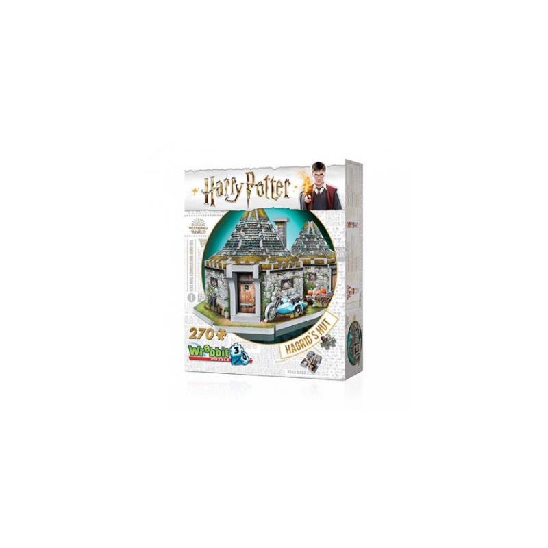 Puzzle 3D - Harry Potter - Hutte d'Hagrid - 270 pièces