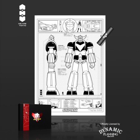 Poster UV - Robot - Goldorak