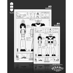 Poster UV - Robot - Goldorak