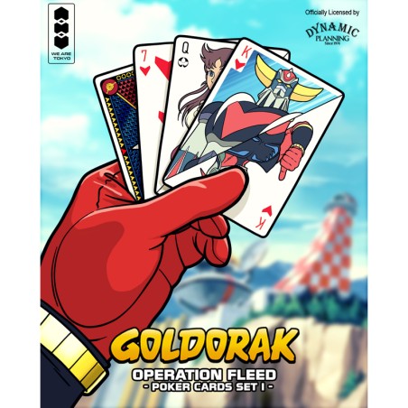Jeu de cartes - 54 cartes - "Operation Fleed" - Set.01 - Goldorak