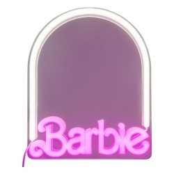Lampe Miroir LED - Logo - Barbie