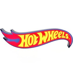 Lampe LED - Logo - Hot Wheels