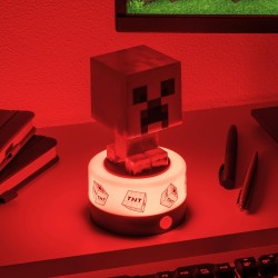 Lampe (Alarme) - Creeper - Minecraft - Icon Room Guards