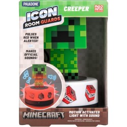 Lampe (Alarme) - Creeper - Minecraft - Icon Room Guards