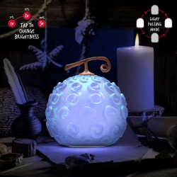 Lampe Squishy - Fruit du Caoutchoutier - One Piece : Netflix