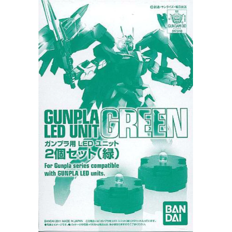 CS SUPPORT PARTS - 2 LED UNIT SET (GREEN)