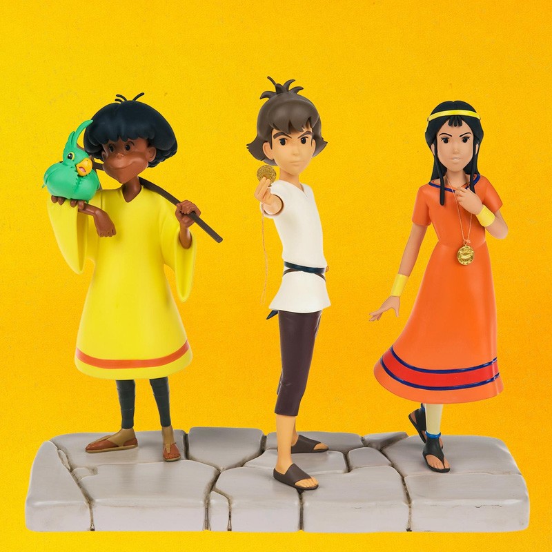 Statues - Les Cités d'Or - Esteban, Tao & Zia