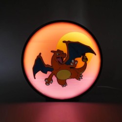 Lampe Murale - Dracaufeu - Pokemon