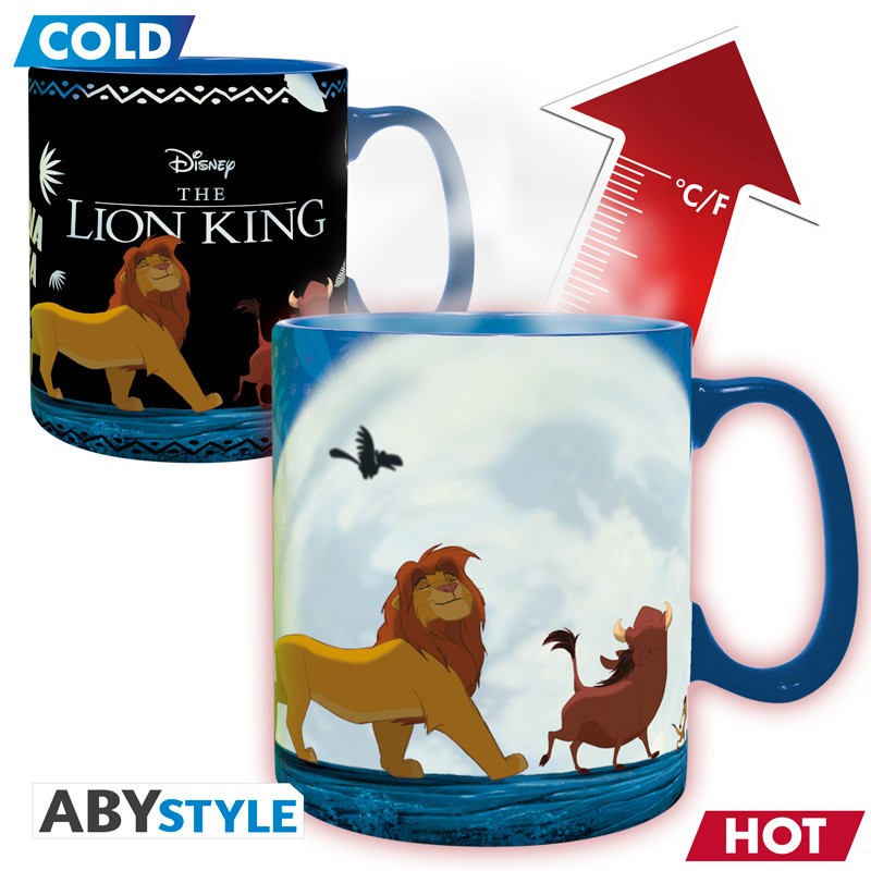 Mug - Thermo Réactif - Hakuna Matata - Le Roi Lion