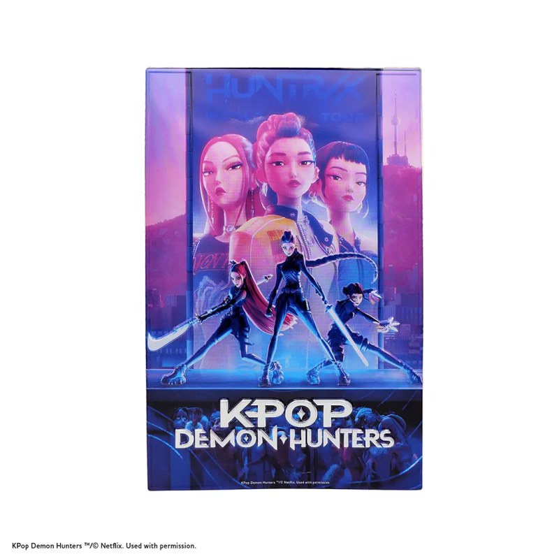 Plaque Métallique - Key Art - KPop Demon Hunters