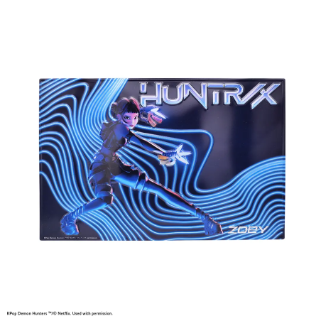 Plaque Métallique - Zoey - KPop Demon Hunters