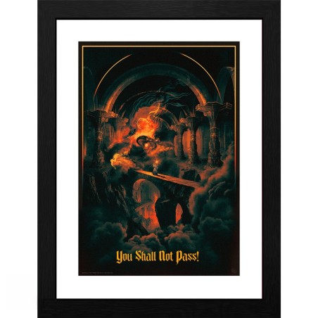 Cadre - Vous ne passerez pas - Seigneur des Anneaux