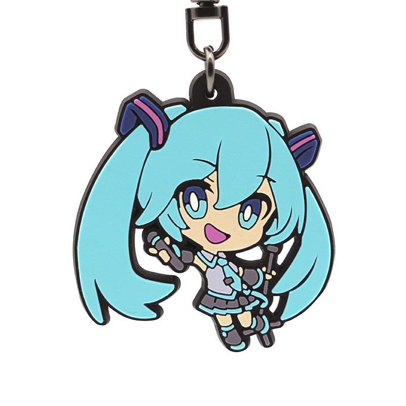 Porte-clefs PVC - Chibi Hatsune Miku - Vocaloïd