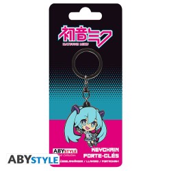 Porte-clefs PVC - Chibi Hatsune Miku - Vocaloïd