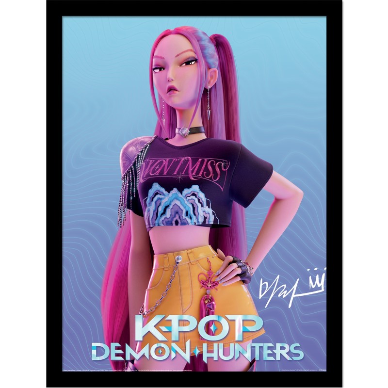 Poster avec Cadre - Mira - KPop Demon Hunters