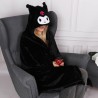 Couverture à Capuche - Kuromi - Sanrio