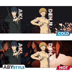 Mug - Thermo Réactif - Denji & Aki - Chainsaw Man