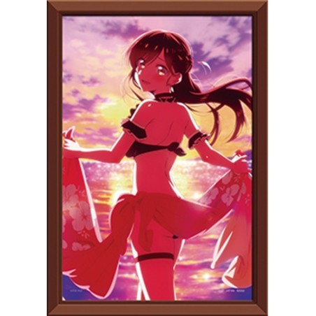 Cadre (Mini) - Summer Chizuru Mizuhara (Lot G) - Summer Scenery, Love Scenery - Rent-A-Girlfriend Satisfaction Level 4 - Ichiba