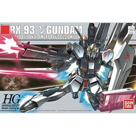Boîte abîmée - High Grade - Gundam RX-93 - Mettalic Coating ver.