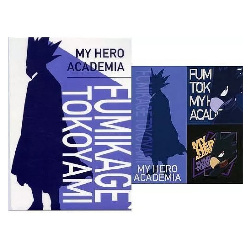 Fourre + Stickers - Fumikage Tokoyami (Lot J) - Rushing - My Hero Academia - Ichibansho 