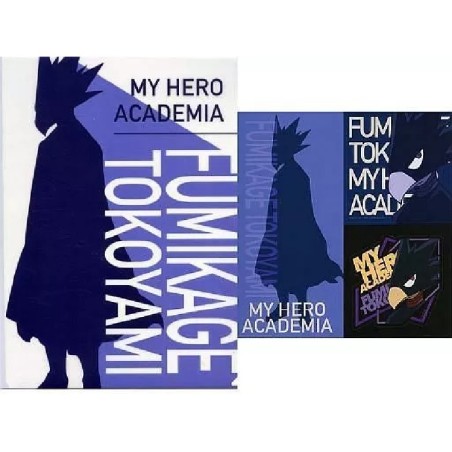 Fourre + Stickers - Fumikage Tokoyami (Lot J) - Rushing - My Hero Academia - Ichibansho 