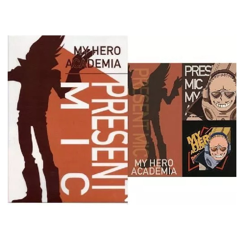 Fourre + Stickers - Present Mic (Lot J) - Rushing - My Hero Academia - Ichibansho 