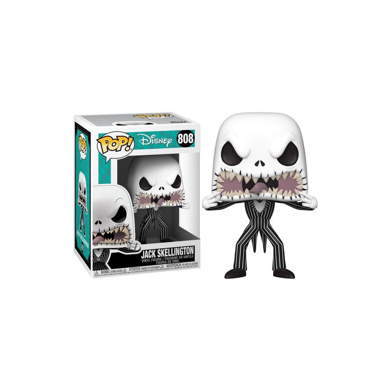 Jack (scary face) - Nightmare Before Chrismas (808) - POP Disney