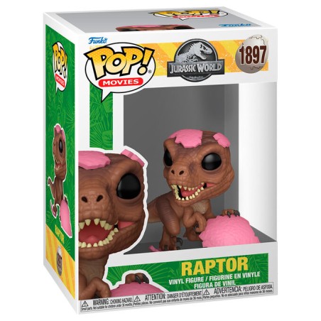 Raptor (Oeuf Rose) - Jurassic World (1897) - POP Sanrio