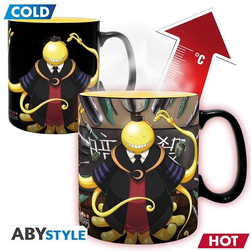 Mug - Thermo Réactif - Koro Attaqué - Assassination Classroom