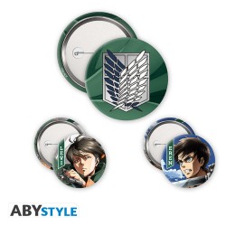 Pack de 3 Badges - Eren &...