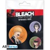 Pack de 3 Badges - Ichigo, Rukia, Renji - Bleach