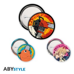 Pack de 3 Badges - Chainsaw...