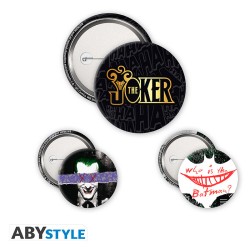 Pack de 3 Badges - Joker -...