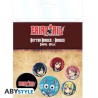 Pack de 6 Badges - Personnages - Fairy Tail