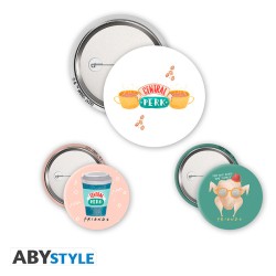 Pack de 3 badges - Central...