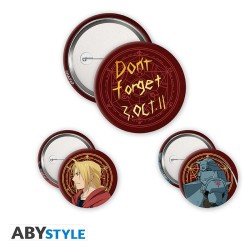 Pack de 3 Badges - Alphonse...