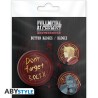 Pack de 3 Badges - Alphonse & Edward - Fullmetal Alchemist
