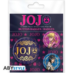 Pack de 3 Badges - Golden Wind - Jojo's Bizarre Adventure