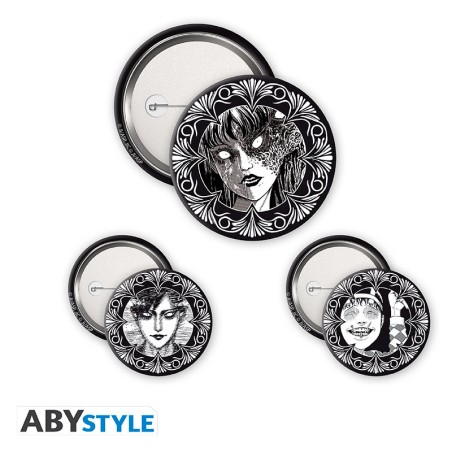 Pack de 3 Badges - Collection - Junji Ito