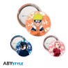 Pack de 3 Badges - Naruto, Sasuke, Sakura - Naruto