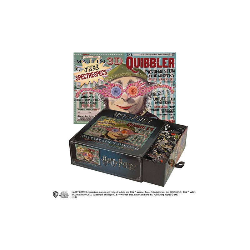 Puzzle - 1000 pièces - Couverture du Magazine le Chicaneur - Harry Potter