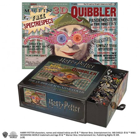 Puzzle - 1000 pièces - Couverture du Magazine le Chicaneur - Harry Potter